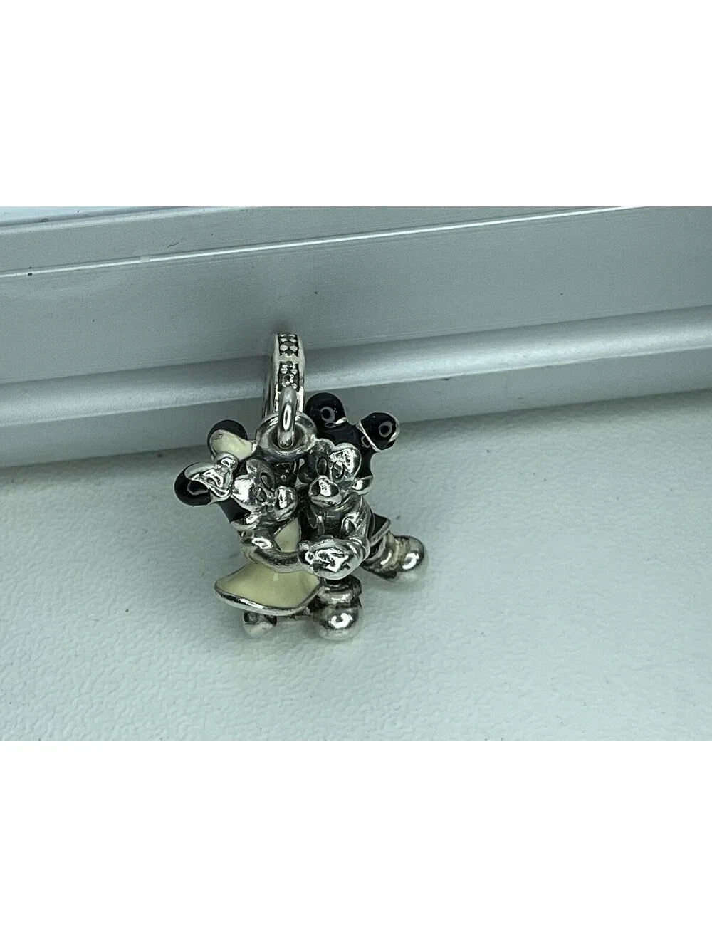 Pandora Disney Parks Mickey And Minnie Dancing Couple Dangle Charm Limited Editi